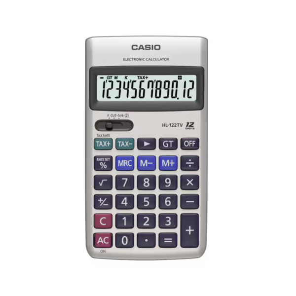Casio 12-Digit Calculator HL-122TV