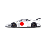 INNO 1-18 LBWK Ferrari F40 White Tokyo Auto Salon 2023-1