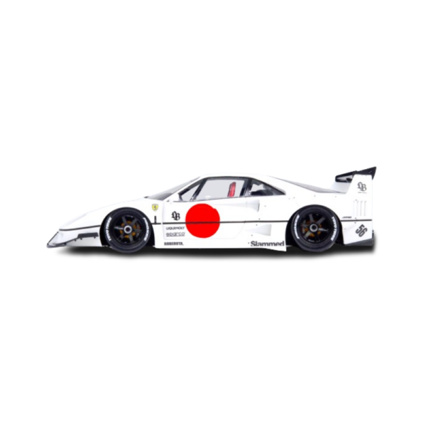 INNO 1-18 LBWK Ferrari F40 White Tokyo Auto Salon 2023