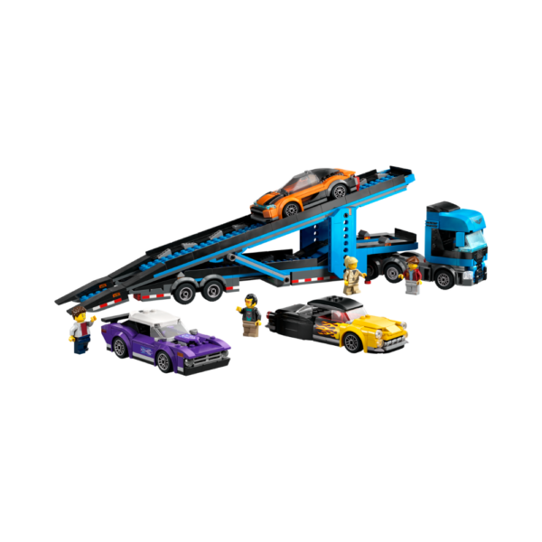 Lego City Car Transporter Truck with Sports Cars 60408