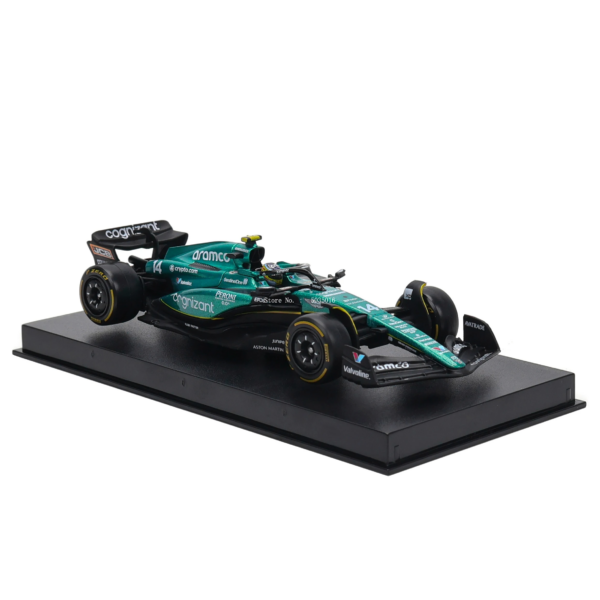 Bburago 1/43 F1 Model Car (Premium Edition) Aston Martin AMR23 #14 Fernando Alonso 18-38091