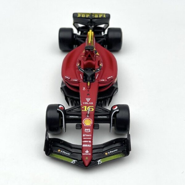 Bburago 1:43 F1 Model Car (Premium Version) Scuderia Ferrari 2022 F1-75 Italian GP - Giallo Modena (Monza) Special Edition#16 Charles Leclerc 18-36831