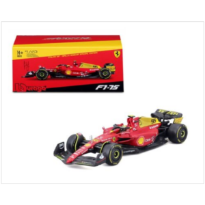 Bburago 1:43 F1 Model Car (Premium Version) Scuderia Ferrari 2022 F1-75 Italian GP - Giallo Modena (Monza) Special Edition#16 Charles Leclerc 18-36831