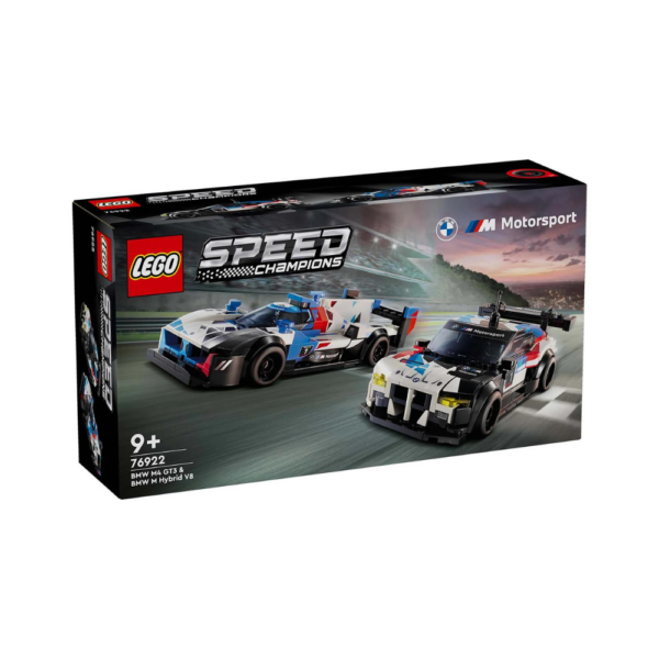 LEGO Speed Champions BMW M4 GT3 & BMW M Hybrid V8 Race Cars 76922