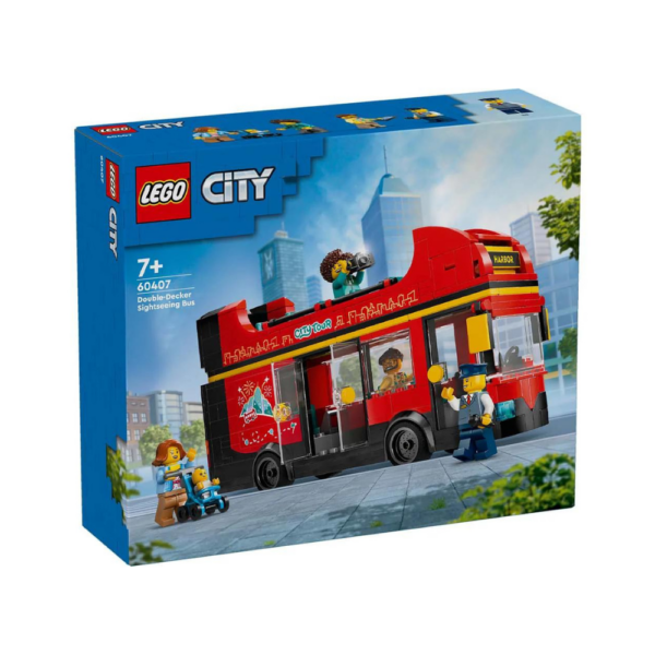 Lego City Red Double-Decker Sightseeing Bus 60407