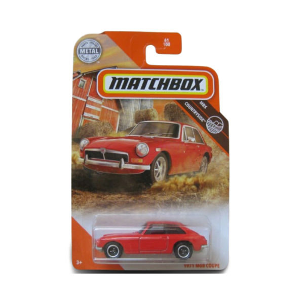 Matchbox 1971 MGB Coupe (Red)