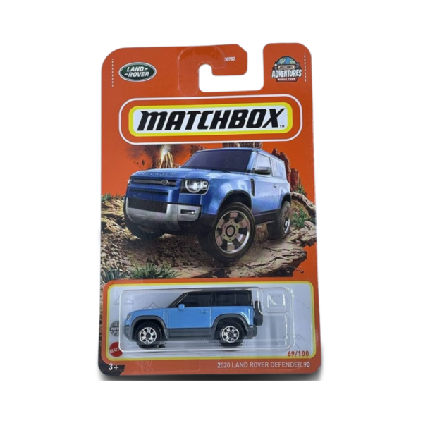 Matchbox 2020 Land Rover Defender 90 (Blue)