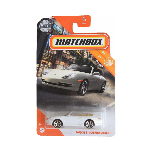 Matchbox Porsche 911 Carrera Cabriolet (White)