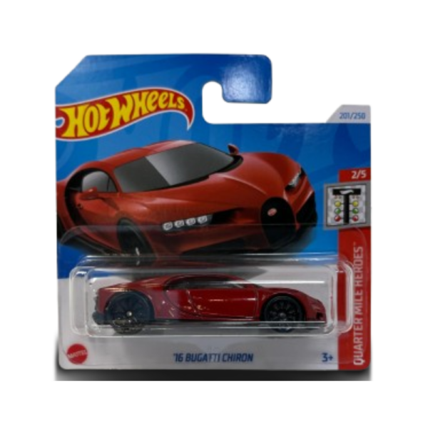 Hot Wheels '16 Bugatti Chiron (Red)