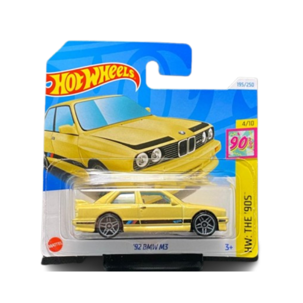 Hot Wheels '92 BMW M3 (Yellow)