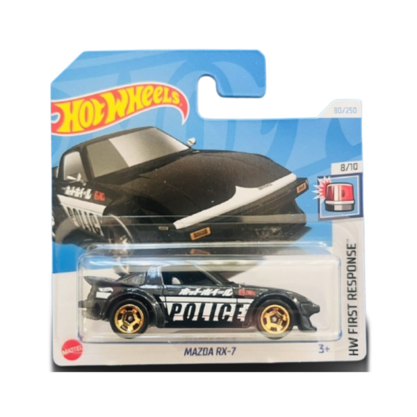 Hot Wheels Mazda RX-7 (Black Japan Police)