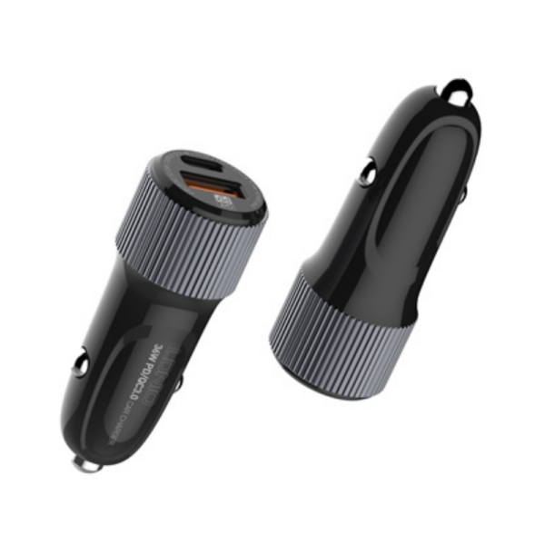 LDNIO 36W Dual USB Ports Fast Car charger C510Q