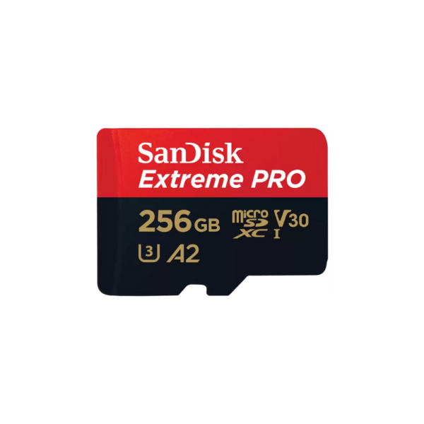 SanDisk Extreme Pro microSDXC UHS-I Card with Adapter 256GB