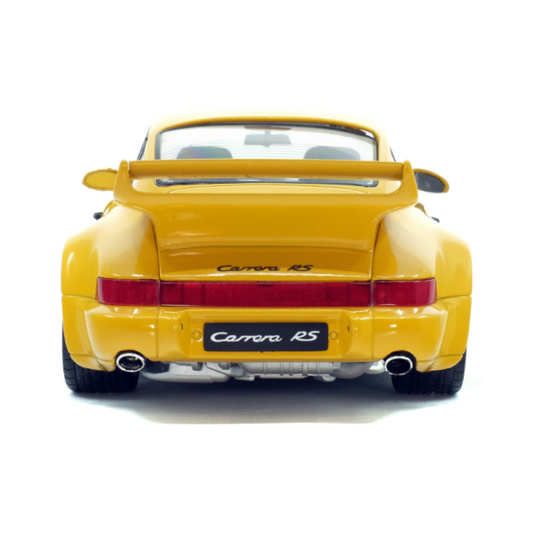 Solido 118 Porsche 911 (964) Carrera 3.8 RS (Jaune Vitesse)1990