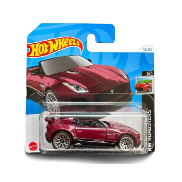 Hot Wheels '15 Jaguar F-Type Project 7 (Wine Red)