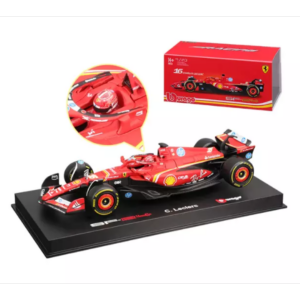 Bburago 1:43 F1 Model Car (Premium Version) Scuderia Ferrari 2024 SF-24 #16 Charles Leclerc 18-36843