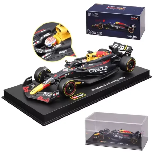 Bburago 1/43 F1 Model Car (Premium Version) Oracle Red Bull Racing 2024 RB20 #1 Max Verstappen 18-38098