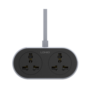 LDNIO 2 AC Outlet Universal Extension Power Socket SC2018