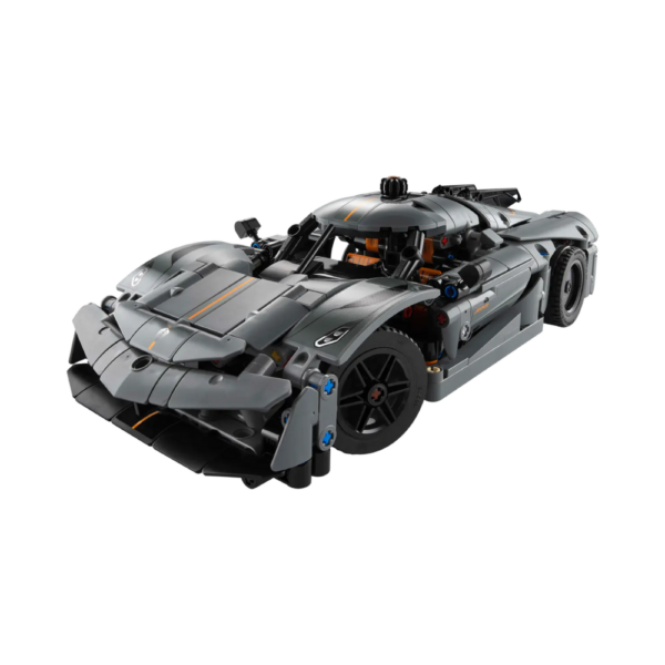 Lego Technic Koenigsegg Jesko Absolut Grey Hypercar 42173