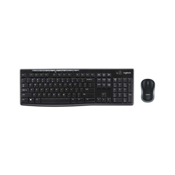 Logitech MK270R Wireless Keyboard and Mouse Combo (Black)