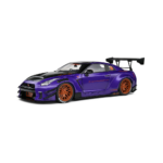 Solido 118 Nissan GT-R (R35) W Liberty Walk Body Kit 2.0 – PURPLEZILLA – 2022 S1805812-2