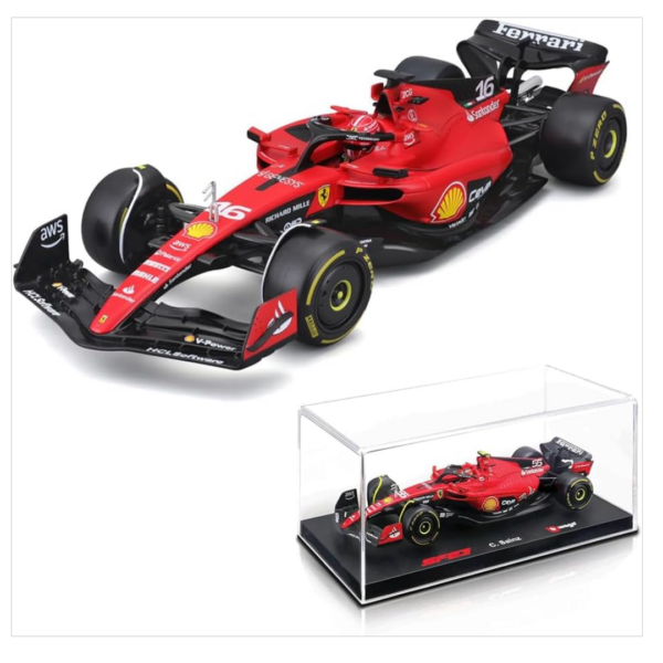 Bburago 1:24 F1 Model Car (Premium Edition) Scuderia Ferrari SF-23 2023 #16 Charles Leclerc 18-26808