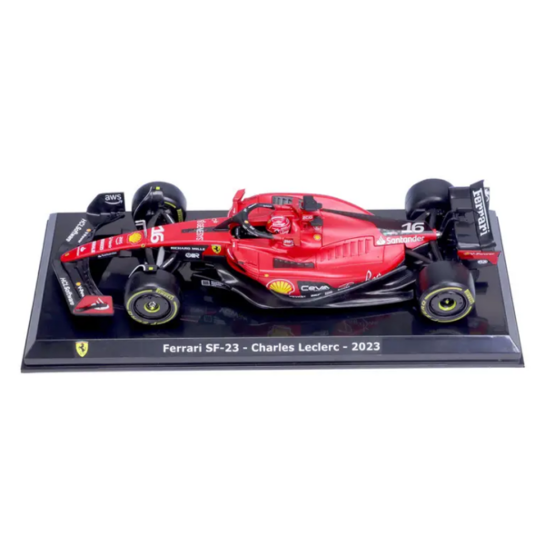 Bburago 1:24 F1 Model Car (Premium Edition) Scuderia Ferrari SF-23 2023 #16 Charles Leclerc 18-26808