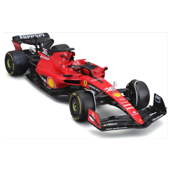 Bburago 1:24 F1 Model Car (Premium Edition) Scuderia Ferrari SF-23 2023 #16 Charles Leclerc 18-26808