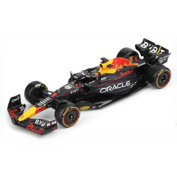 Bburago 1/24 F1 Model Car (Premium Version) Oracle Red Bull Racing 2023 RB19 #1 Max Verstappen 18-28030