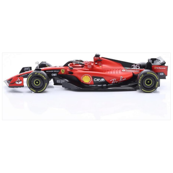 Bburago 1:24 F1 Model Car (Premium Edition) Scuderia Ferrari SF-23 2023 #16 Charles Leclerc 18-26808