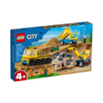 Lego City Construction Trucks and Wrecking Ball Crane 60391-1