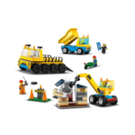 Lego City Construction Trucks and Wrecking Ball Crane 60391