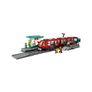 Lego City Downtown Streetcar and Station 60423