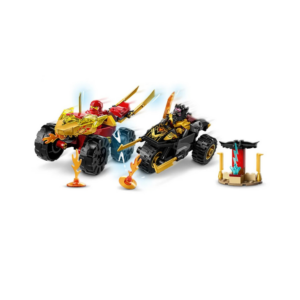 Lego Ninjago Kai and Ras's Car and Bike Battle 71789