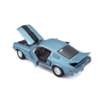 Maisto 118 Ford Mustang GT Cobra Jet 1968 (Metallic Skyblue) 31167-2