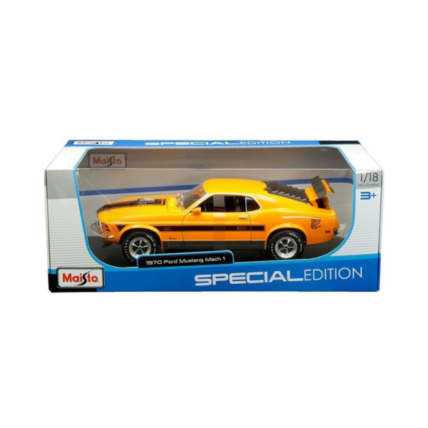 Maisto 1:18 Ford Mustang Mach 1 1970 (Orange)