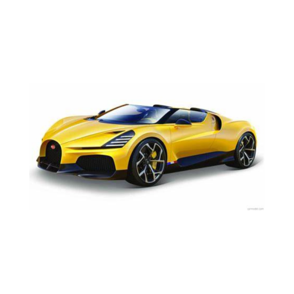 Bburago 1:18 Bugatti Mistral (Yellow) 1811051