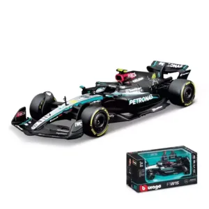 Bburago 1/43 F1 Model Car Mercedes-AMG Petronas 2024 W15 E-Performance #44 Lewis Hamilton 18-38208