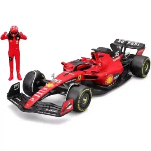 Bburago 1:24 F1 Model Car Scuderia Ferrari SF-23 2023 with figure #16 Charles Leclerc 18-26809