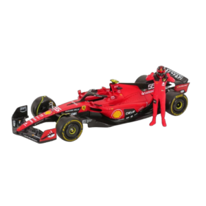 Bburago 1:24 F1 Model Car Scuderia Ferrari SF-23 2023 with figure #55 Carlos Sainz 18-26809