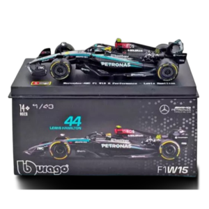 Bburago 1/43 F1 Model Car (Premium Version) Mercedes-AMG Petronas 2024 W15 E-Performance #44 Lewis Hamilton 18-38209