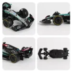 Bburago 1/43 F1 Model Car Mercedes-AMG Petronas 2024 W15 E-Performance #44 Lewis Hamilton 18-38208