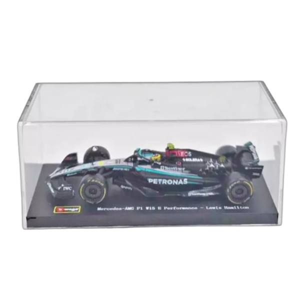 Bburago 1/43 F1 Model Car (Premium Version) Mercedes-AMG Petronas 2024 W15 E-Performance #44 Lewis Hamilton 18-38209