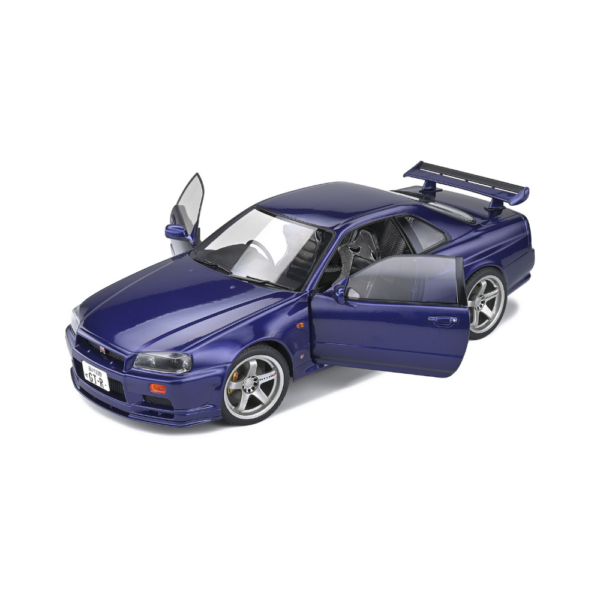 Solido 1:18 Nissan Skyline (R34) GT-R – Midnight Purple – 1999 S1804303