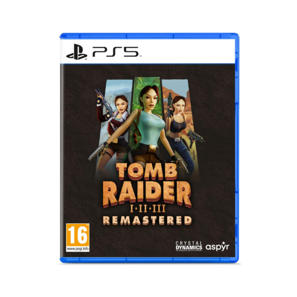 Tomb Raider I-III Remastered Starring Lara Croft Playstation 5