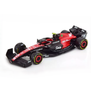 Bburago 1/43 F1 Model Car Alfa Romeo 2023 C43 #24 Zhou Guanyu 18-38085