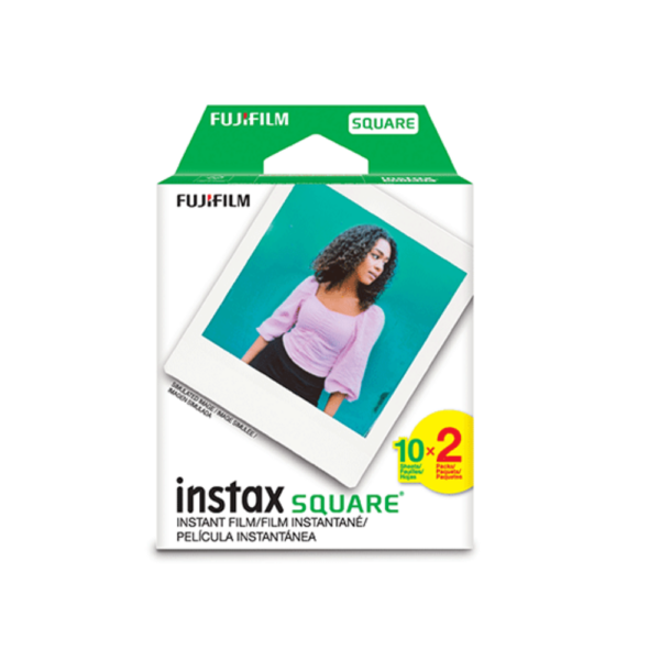 instax SQUARE film (White) 20 Pack