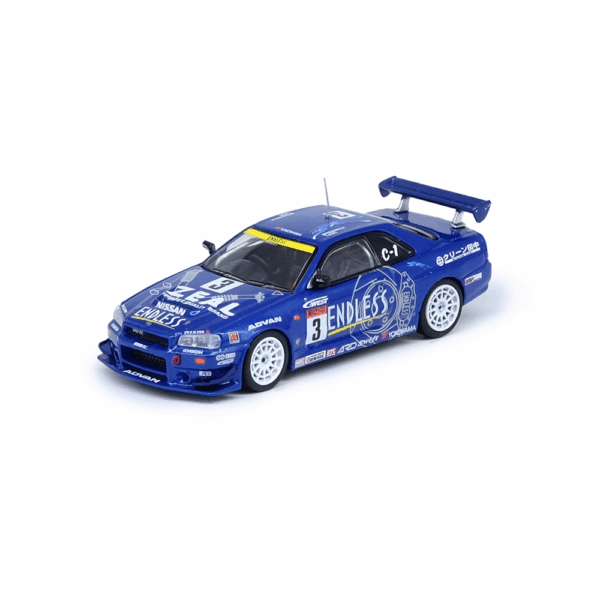 INNO64 NISSAN SKYLINE GT-R (R34) #3 "ENDLESS ADVAN" Super Taikyu Series 2002 Winner