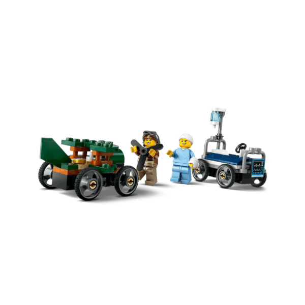 LEGO City Airplane vs. Hospital Bed Race Car Pack 60459