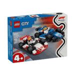 LEGO City F1 Williams Racing &amp; Haas F1 Race Cars 60464-2